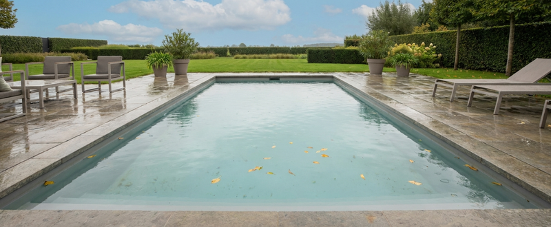 Die Auswirkungen von viel Regen auf Ihren Pool: Was jetzt wirklich wichtig ist