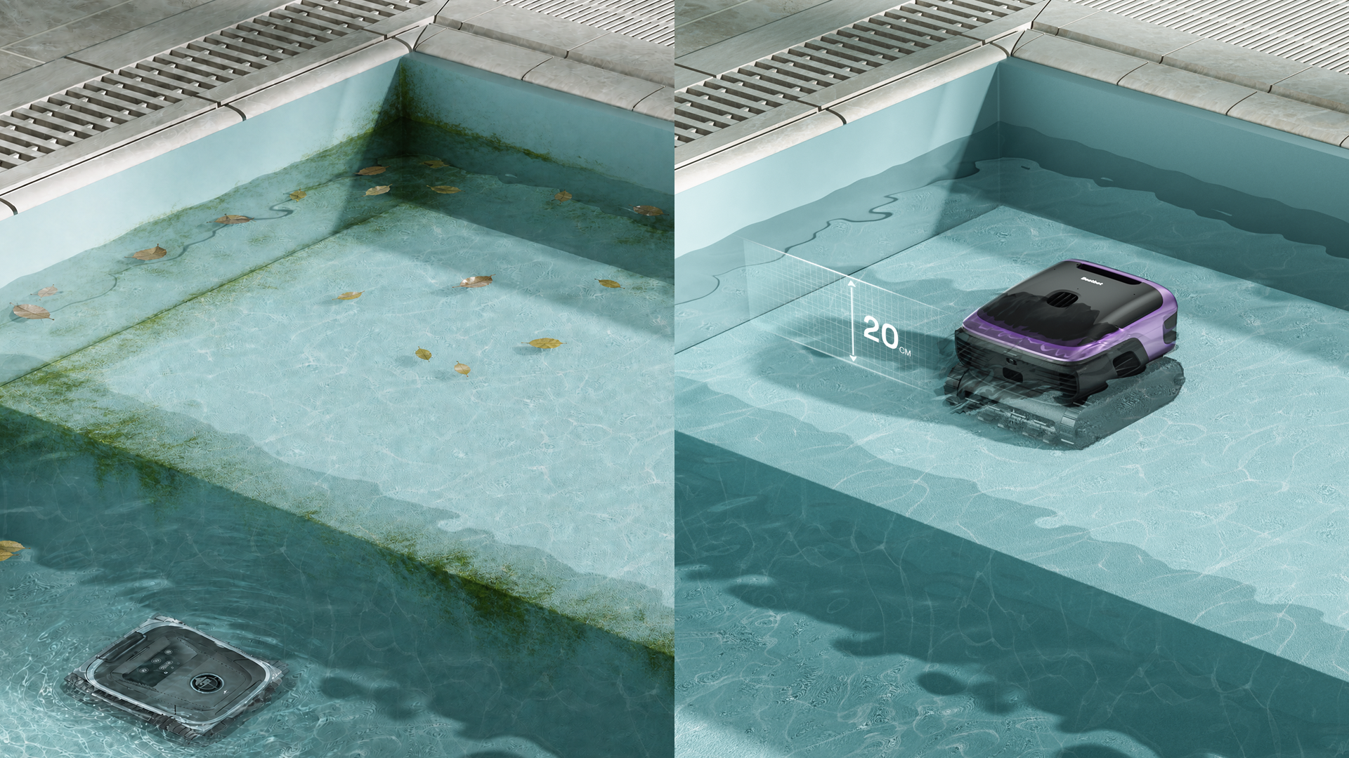 Präzision in flachem Wasser